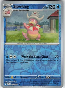 PO-01 Reverse Holo Slowking 019/131 SV: Prismatic Evolutions - Picture 1 of 1