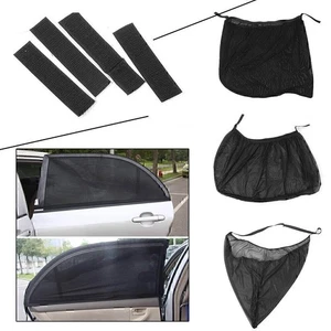 2PCS Anti Insect Mosquito Sunscreen Car Window Net Door Mesh Sun Visors cl - Bild 1 von 18