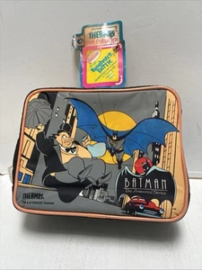 Vintage 1993 Batman & Penguin The Animated Series Lunchbox W/ Thermos BRAND NEW - Picture 1 of 16