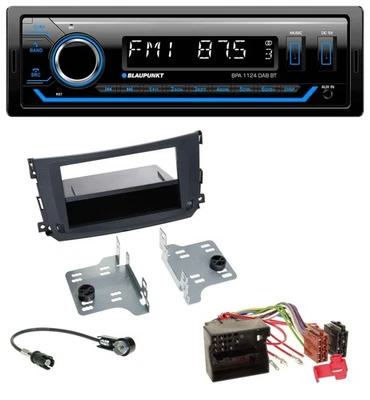 Blaupunkt Bluetooth USB DAB MP3 Autoradio für Smart ForTwo (451, 2010-2015) - Bild 1 von 4