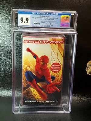 Spider-Man (VHS-2003) Columbia Tristar, CGC Graded (9.9-A++) - Image 1 of 3