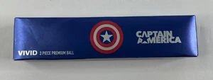 JUEGO DE REGALO VÍVIDO VOLVIK CAPITÁN AMÉRICA 4 PELOTAS DE GOLF 1 SOMBRERO CLIP MARCADOR DE BOLAS - Imagen 1 de 3