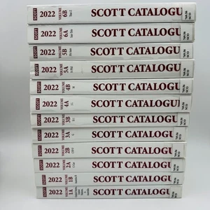 2022 Scott Standard Postage Stamp Catalogue Vol. 1-12 Complete Set 1A-6B A-Z - Picture 1 of 17