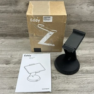 BouncePad Secure Tablet & iPad POS Stand Eddy Black White Speckle Tilting - Afbeelding 1 van 8