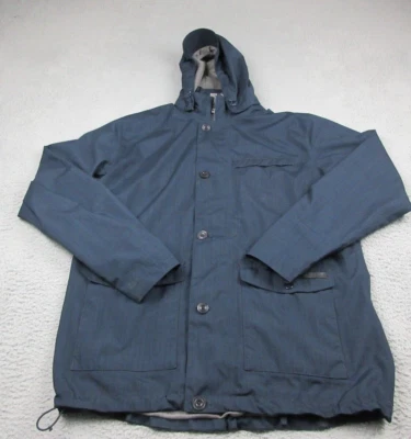 Merrell Jacket Womens Large Blue Hooded Full Zip Outdoors Opti Shell Coat - Image 1 of 4