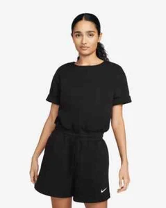 Barboteuse polaire femme Nike Phoenix, noire, petite - Photo 1/4