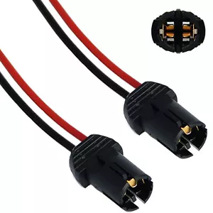 2x W5W T10 Stecker Fassung Standlicht Parklicht Sockel Glassockel Stecksockel - Bild 1 von 13