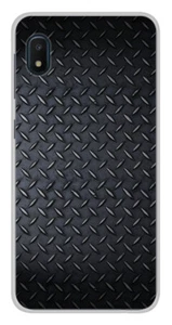 Coque en silicone imprimée compatible Samsung Galaxy A10e Texture metal - Picture 1 of 3