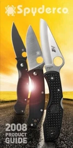 NEW Unused Spyderco 2008 Product Guide Small - Picture 1 of 1