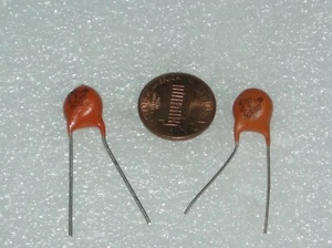 2 x 470pF 6300V Keramik Kondensator Kondensator 2 Stück x 470 pF - Bild 1 von 6