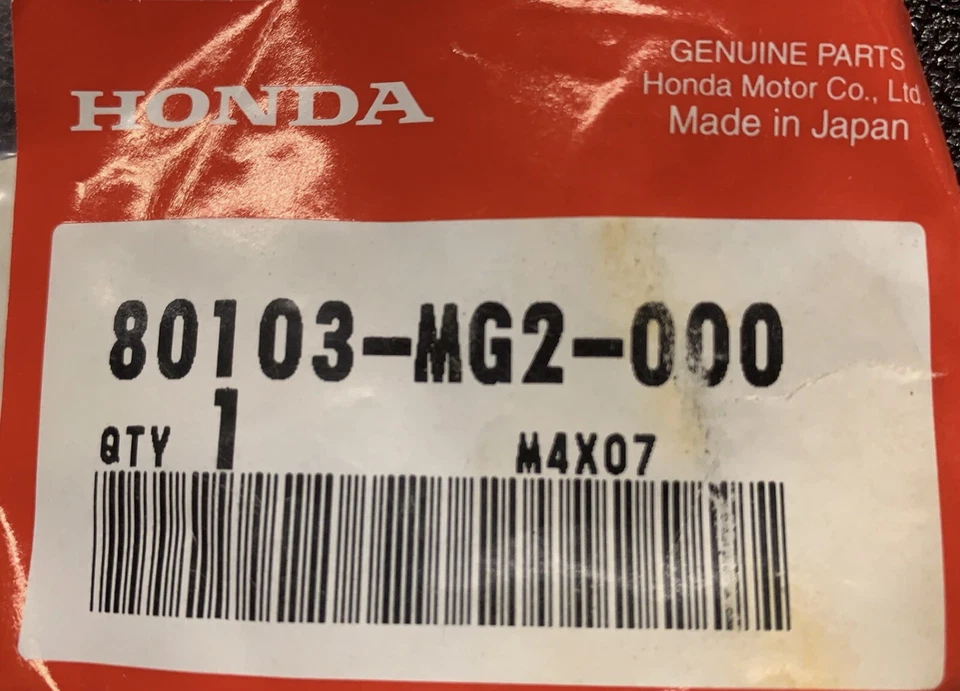 80103-MG2-000 caucho, RR. Guardabarros Foto 1 de 1