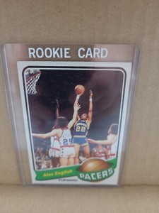 1979-80 Topps Alex English Rookie Card RC #31 Indiana Pacers