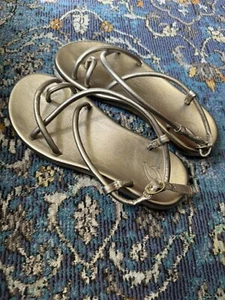 OluKai Womens Bronze Waiau Straps Buckle Casual Sandals Shoes Sz US W6 EU 36 - Picture 1 of 8