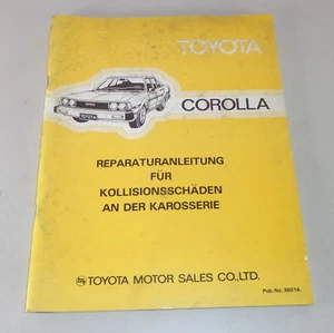 Manual de Taller Toyota Corolla Carrocería Stand 1979 - Imagen 1 de 1