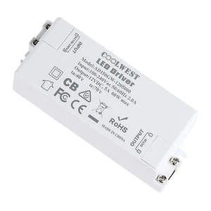 60W Trasformatore LED Driver Alimentatori 12V DC 5A Tensione Costante, Usato per - Foto 1 di 12