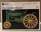 VINTAGE ERTL PRECISION CLASSICS JOHN DEERE MODEL A TRACTOR WITH BOX AND MEDAL