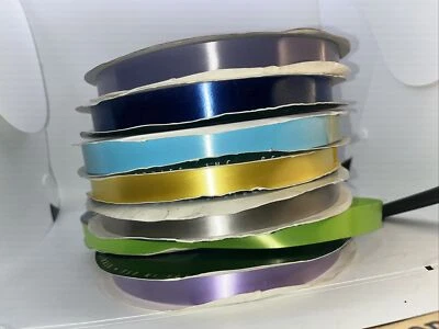 Vintage Berwick Splendorette Ribbon  Lavender 3/4" x 250 yds 228.6 M  USA Bundle - Image 1 of 4