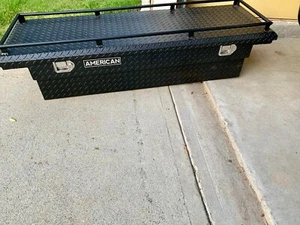CAMLOCKER AMERICAN ALUMINUM TOOL BOX with LID RAIL - Picture 1 of 9