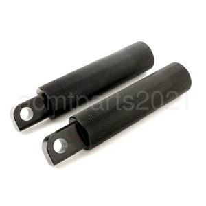 Black Motorcycle Foot Pegs Male Mount For Harley-Davidson Sportster 883 1200 - Bild 1 von 5