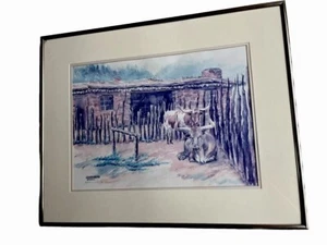 Brummermann Western Watercolor Print, Limited Edition - Picture 1 of 6