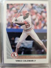 1990 Leaf baseball cards - Stars and Rookies - YOU PICK! 30-40% off multiples