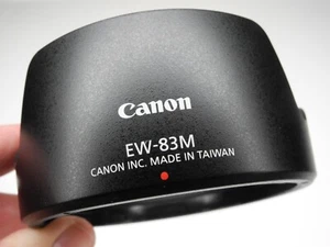 Canon EW-83M Camera Lens Hood EF 24-105mm (f/4 L IS II USM & f/3.5-5.6 IS STM) - Picture 1 of 14