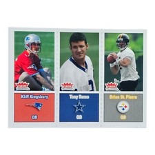 2003 Fleer Tradition Tony Romo Dallas Cowboys Rookie RC Card #299 W/Top Loader