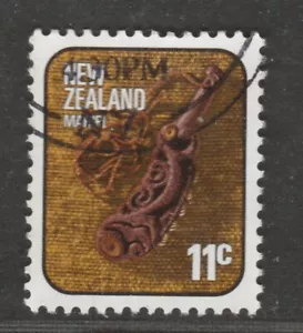 1976 NZ 11c Maori Artifacts Used - Bild 1 von 1