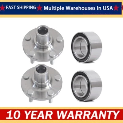 Juego de 2 bujes y cojinetes de rueda para Subaru Legacy 2000-2004 Outback H3 1998-2004 Foto 1 de 4