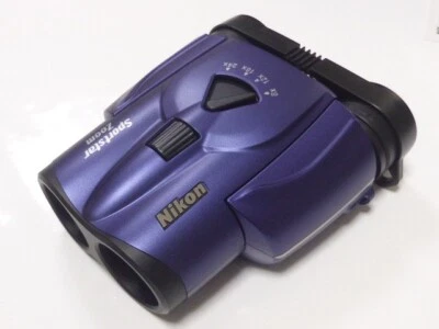 Nikon zoom binoculars Porro prism type 8-24 times 25 aperture blue SPZ8-24X25BL - Image 1 of 4