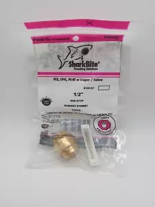 SharkBite 1/2" Endstopp Druck zum Anschluss Armatur U514LFZC - Bild 1 von 3