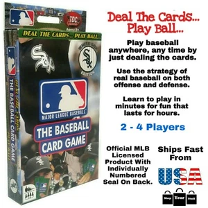 Chicago White Sox Edition offizielles MLB Das Baseball-Kartenspiel TDC-Spiele - Bild 1 von 5