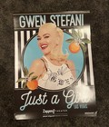 autographed just a girl 18x24 poster - signed by gwen stefani