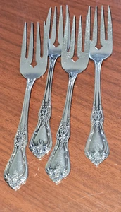 Oneida KENNETT SQUARE posate lucide deluxe inox 4 forchette per insalata - Foto 1 di 5