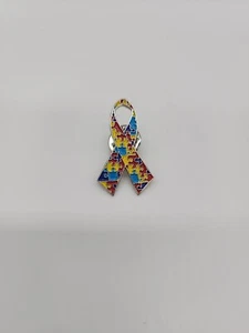 Piezas de rompecabezas con solapa de cinta de conciencia del autismo * - Imagen 1 de 2