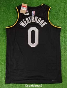 Nike WESTBROOK NBA L.A Lakers Select Series MVP Swingman Jersey, Black, Sizes - Picture 1 of 12