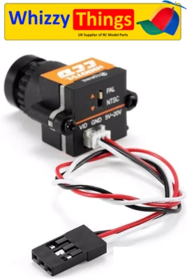 MASCHINE 1000TVL 1/3 CCD 110 Grad 2,8mm 5V 20V FPV Kamera Cam NTSC PAL FPV Drohne - Bild 1 von 4