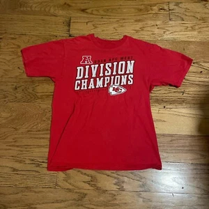 2016 AFC West Division Champions Kansas City Chiefs Shirt! - Picture 1 of 4