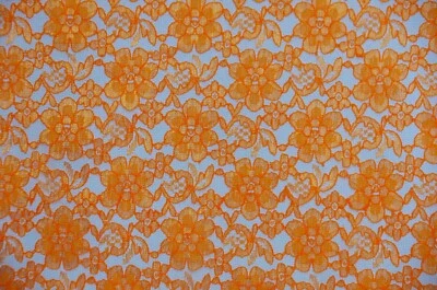 Raschel Lace Fabric by the Yard | Vintage Lace Fabric | Multiple colors | 60" | - Image 1 of 4