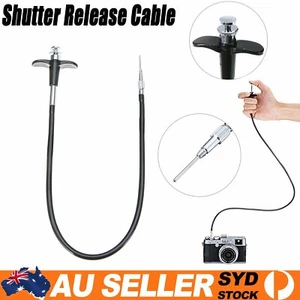 40cm Mechanical Vintage Shutter Release Cable For Film Cameras Exposure Control - Picture 1 of 8