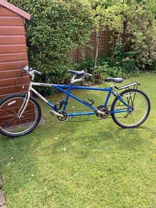 Phillips Duo Tandem Bicycle complete with paniers and lock - Picture 1 of 8