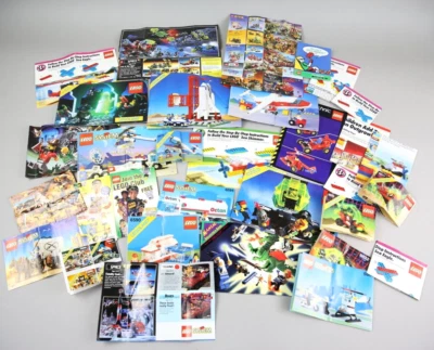 LEGO vintage Instruction Manual Booklets 1990s Legoland System Lot space pirates - Image 1 of 4