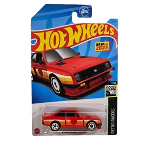 Hotwheels Ford Escort RS2000 #4 Retro Racers 1/10 Toy Car COMBINE SHIPPING - Picture 1 of 2