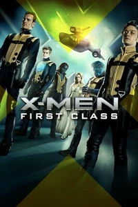 X-Men First Class Metal Poster Michael Fassbender James McAvoy 7x11 12x18 C1 - Picture 1 of 1