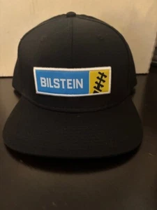 Bilstein Shocks Flat Bill Hat, Embroidered Logo, Snap Back - Picture 1 of 2