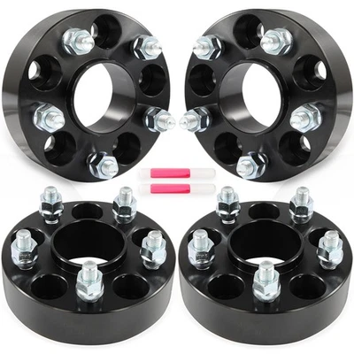 4 Pcs 12x1.5 1.5" Hub Centric Wheel Spacers 5x110 For Chevrolet Cobalt 2005-2010 Foto 1 de 4