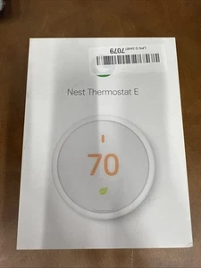 Nest Thermostat E Programmable Smart Thermostat - White (T4000ES) - Picture 1 of 2