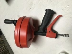 Rigid 57043 POWER SPIN+ Drain Cleaner with AUTOFEED Cat No. 57043 - Picture 1 of 8