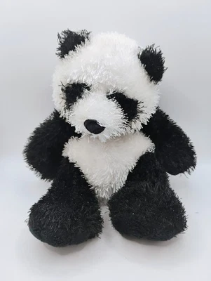Webkinz Ganz Panda Plush Stuffed Animal 8” Black White NO CODE Ships Free - Image 1 of 4