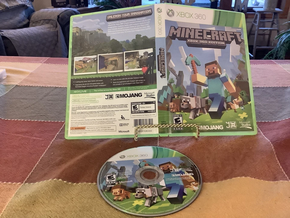 Microsoft Minecraft Xbox 360 Edition Gebraucht Fun Imagination Kostenloser USA Versand - Bild 1 von 1